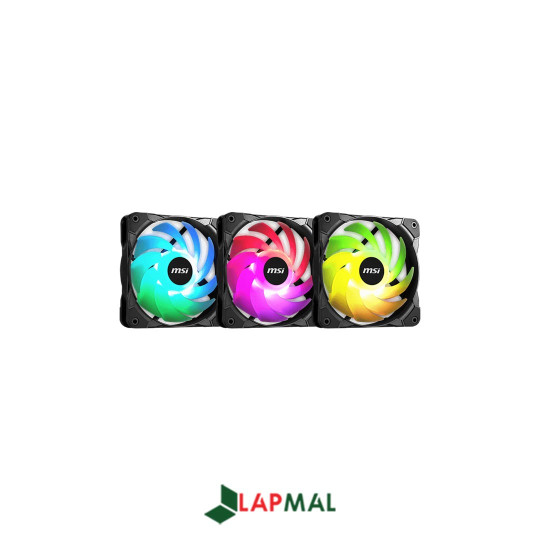 فن کیس ام اس آی مدل MAG MAX F12A-3 بسته 3 عددی