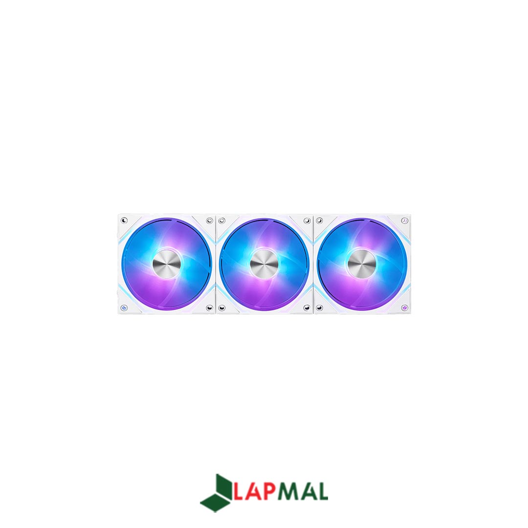 فن کیس ام اس آی مدل MPG EZ120 ARGB White بسته 3 عددی - تصویر 1