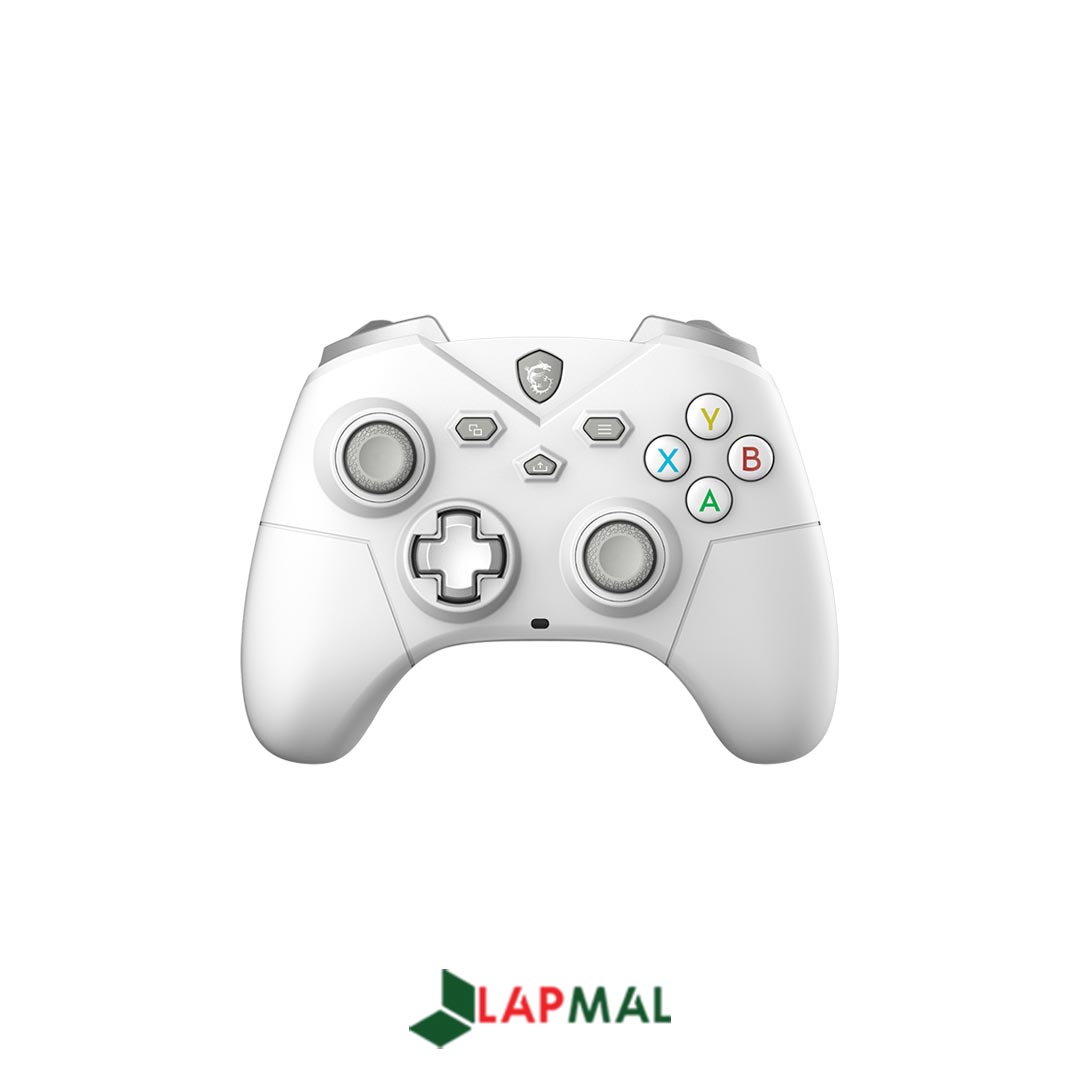 دسته بازی ام اس آی مدل FORCE GC300 WIRELESS WHITE - تصویر 1