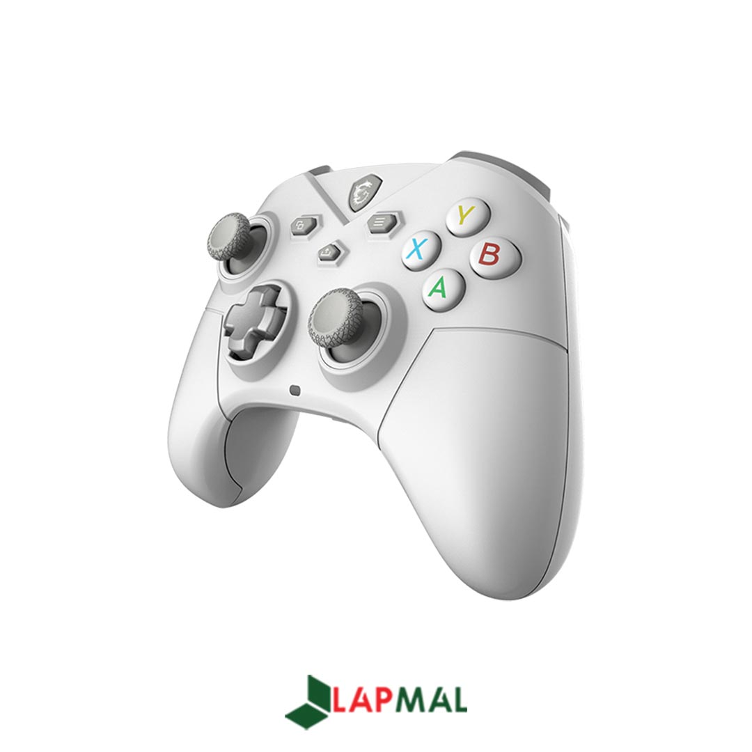 دسته بازی ام اس آی مدل FORCE GC300 WIRELESS WHITE - تصویر 3