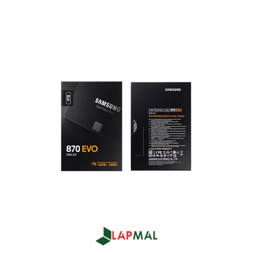 اس اس دی اینترنال سامسونگ مدل EVO 870 ظرفیت 4 ترابایت - تصویر 5