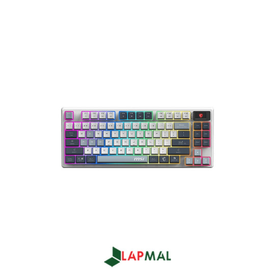 کیبورد ام اس آی مدل FORGE GK600 TKL WIRELESS SKY