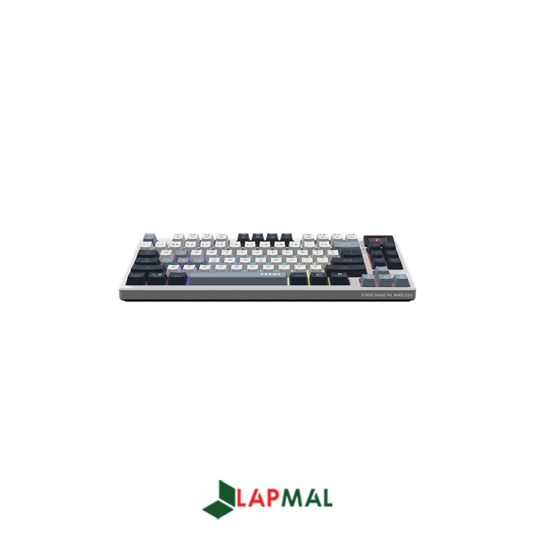کیبورد ام اس آی مدل FORGE GK600 TKL WIRELESS SKY - تصویر 4