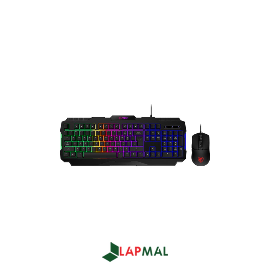 کیبورد و ماوس ام اس آی مدل FORGE GK100 COMBO - تصویر 1