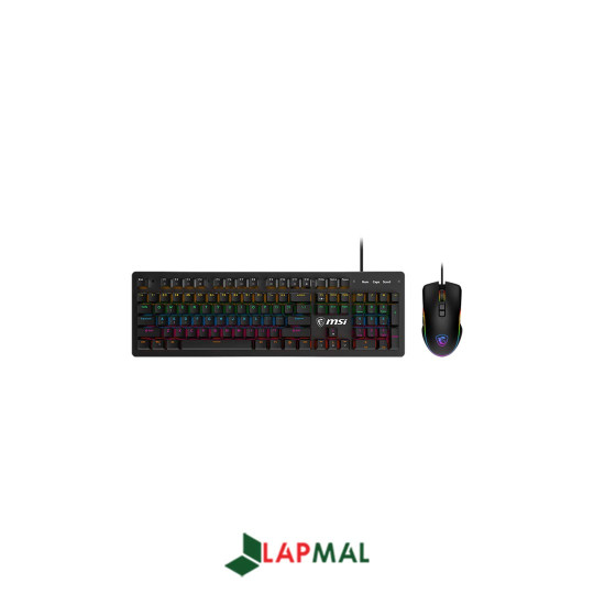 کیبورد و ماوس ام اس آی مدل FORGE GK300 COMBO - BLUE SWITCHES