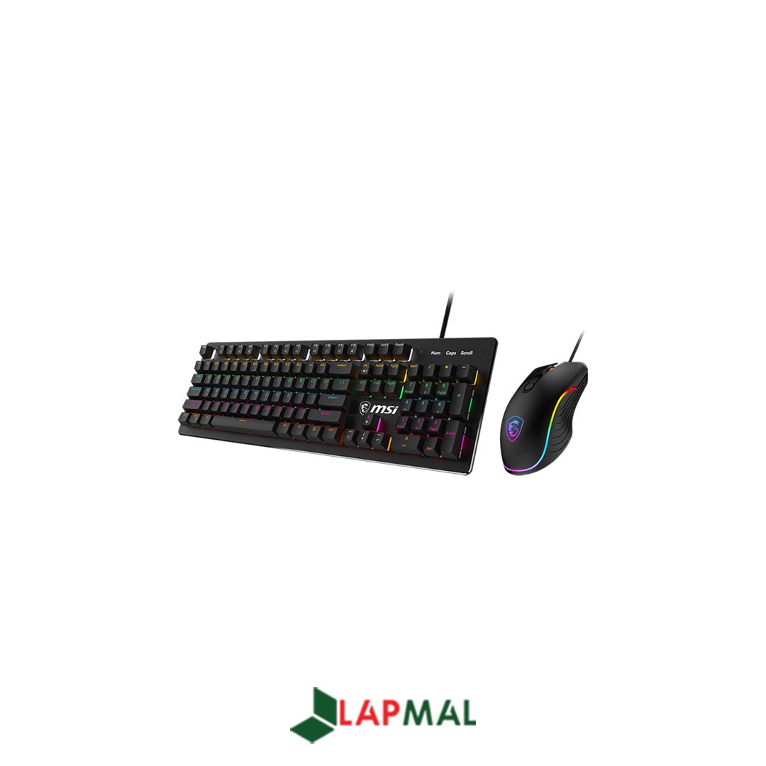 کیبورد و ماوس ام اس آی مدل FORGE GK300 COMBO - BLUE SWITCHES - تصویر 3