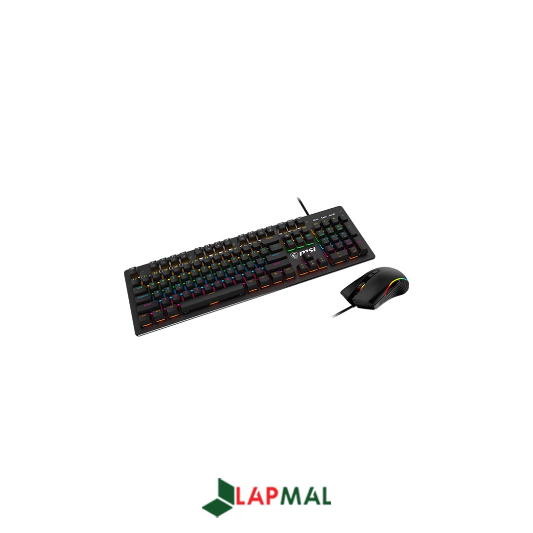 کیبورد و ماوس ام اس آی مدل FORGE GK300 COMBO - BLUE SWITCHES - تصویر 2