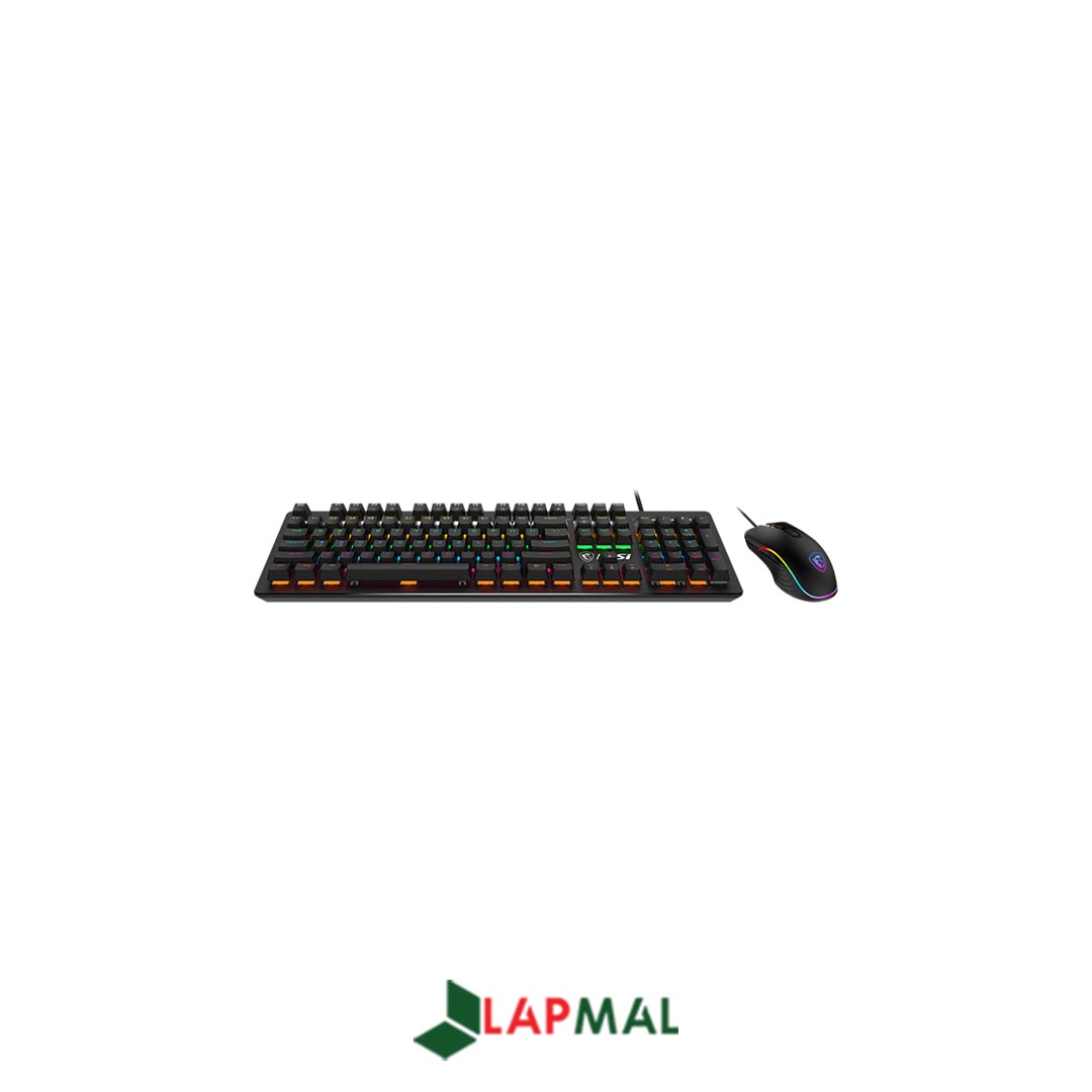 کیبورد و ماوس ام اس آی مدل FORGE GK300 COMBO - BLUE SWITCHES - تصویر 4