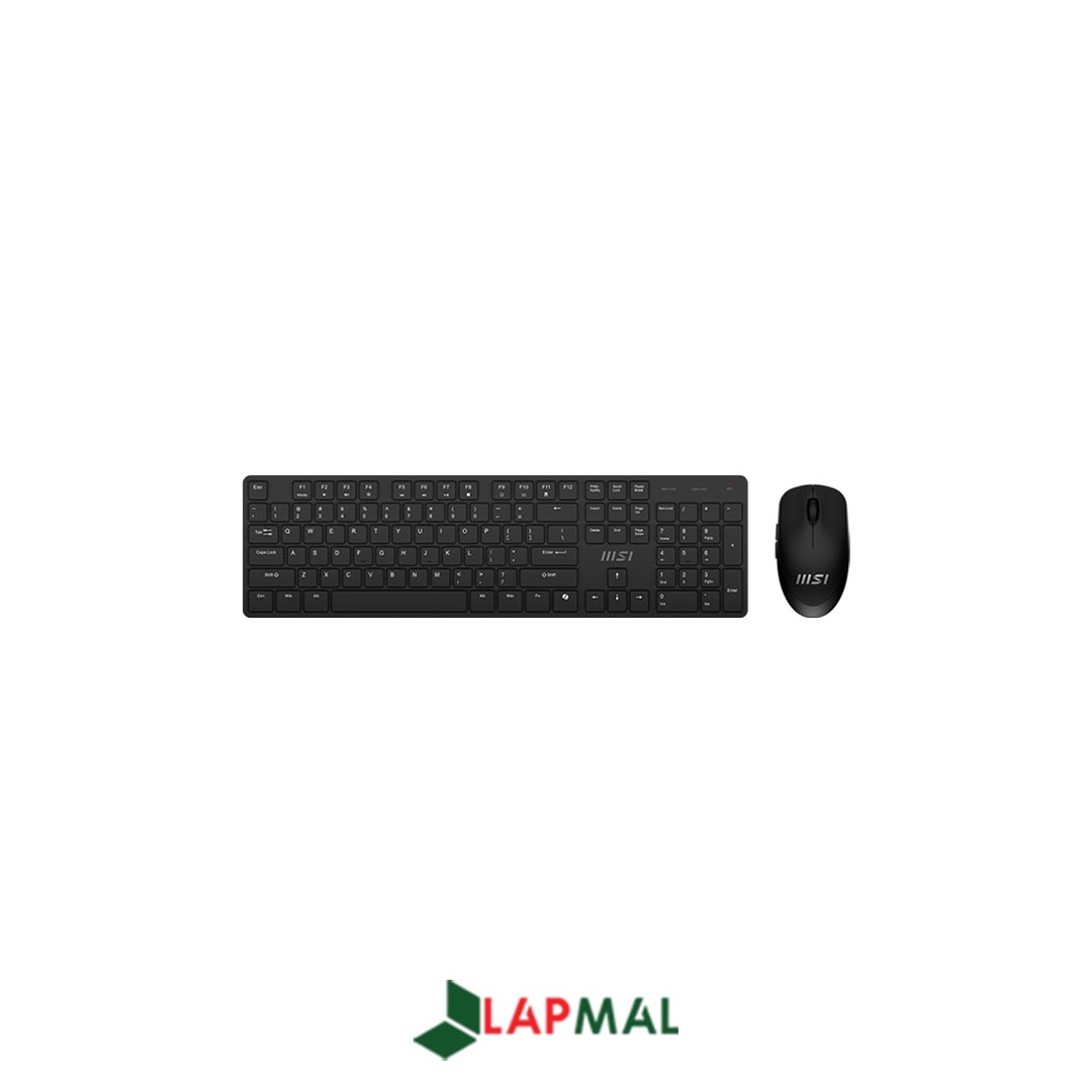 کیبورد و ماوس ام اس آی مدل FORGE K200 WIRELESS COMBO - تصویر 1