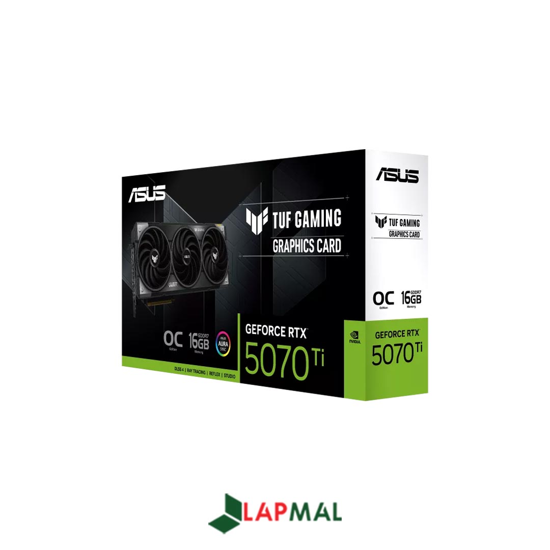 کارت گرافیک ایسوس مدل TUF Gaming GeForce RTX 5070 Ti 16GB GDDR7 OC Edition - تصویر 6