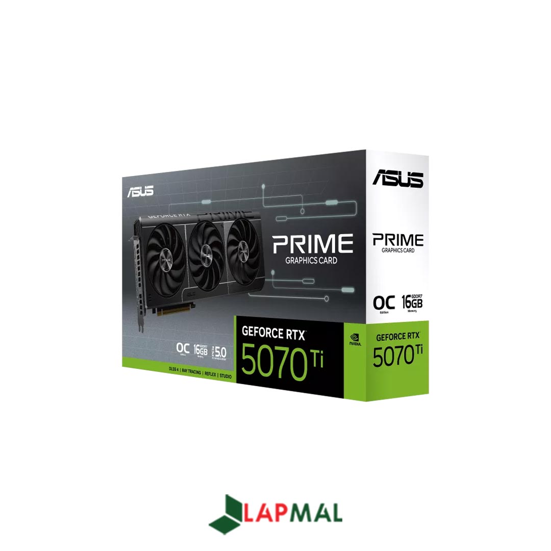 کارت گرافیک ایسوس مدل PRIME GeForce RTX 5070 Ti 16GB GDDR7 OC Edition - تصویر 6
