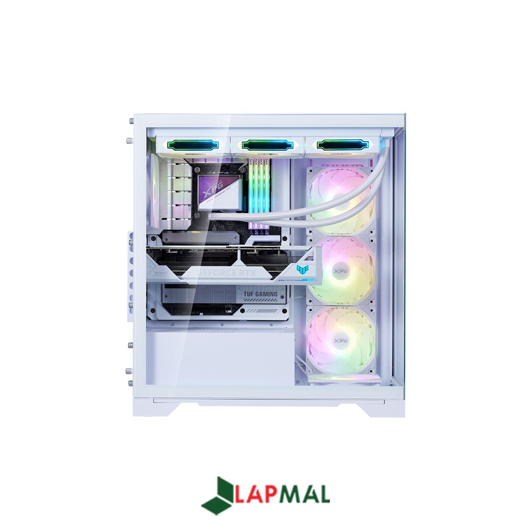 کیس کامپیوتر ایکس پی جی مدل INVADER X BTF White - تصویر 7
