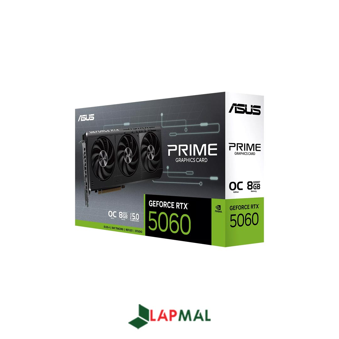کارت گرافیک ایسوس مدل PRIME GeForce RTX 5060 8GB GDDR7 OC Edition - تصویر 6