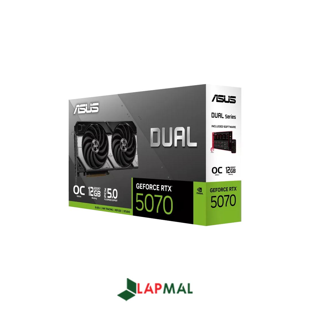 کارت گرافیک ایسوس مدل Dual GeForce RTX 5070 12GB GDDR7 OC Edition - تصویر 6