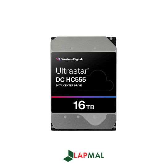 هارددیسک اینترنال وسترن دیجیتال مدل Ultrastar HC555 ظرفیت 16 ترابایت