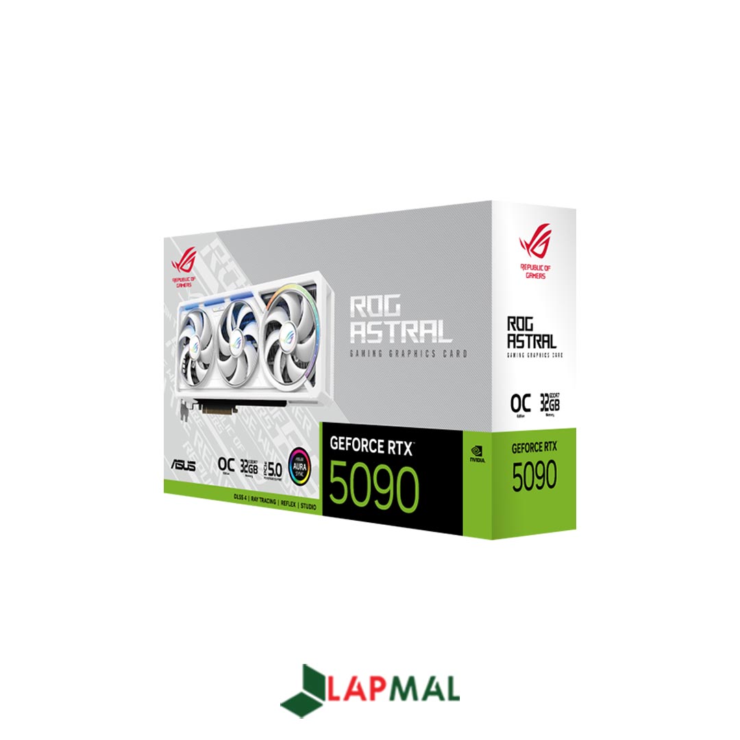 کارت گرافیک ایسوس مدل ROG Astral GeForce RTX 5090 32GB GDDR7 WHITE OC Edition - تصویر 6