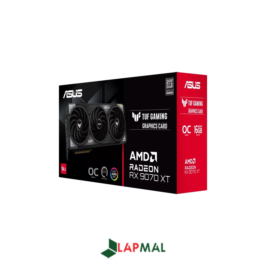 کارت گرافیک ایسوس مدل TUF Gaming Radeon RX 9070 XT 16GB GDDR6 OC Edition - تصویر 6