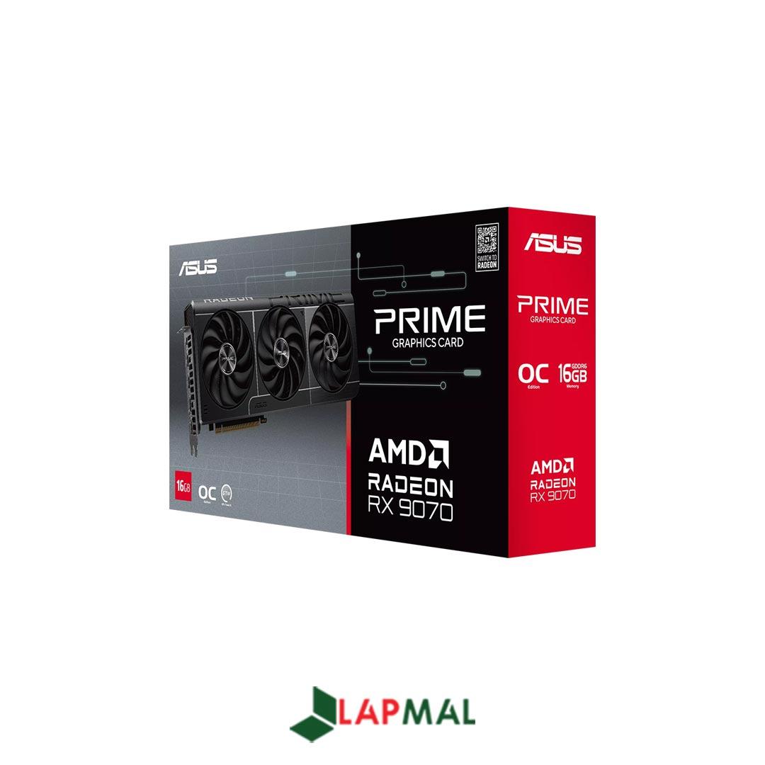 کارت گرافیک ایسوس مدل Prime Radeon RX 9070 16GB GDDR6 OC Edition - تصویر 6
