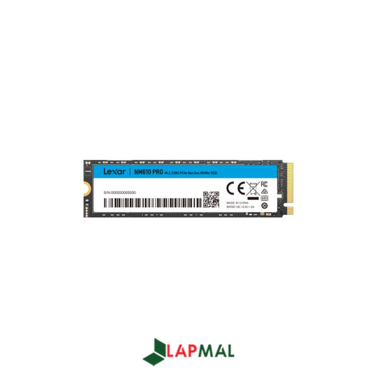 اس اس دی اینترنال لکسار مدل NM610PRO ظرفیت 1 ترابایت