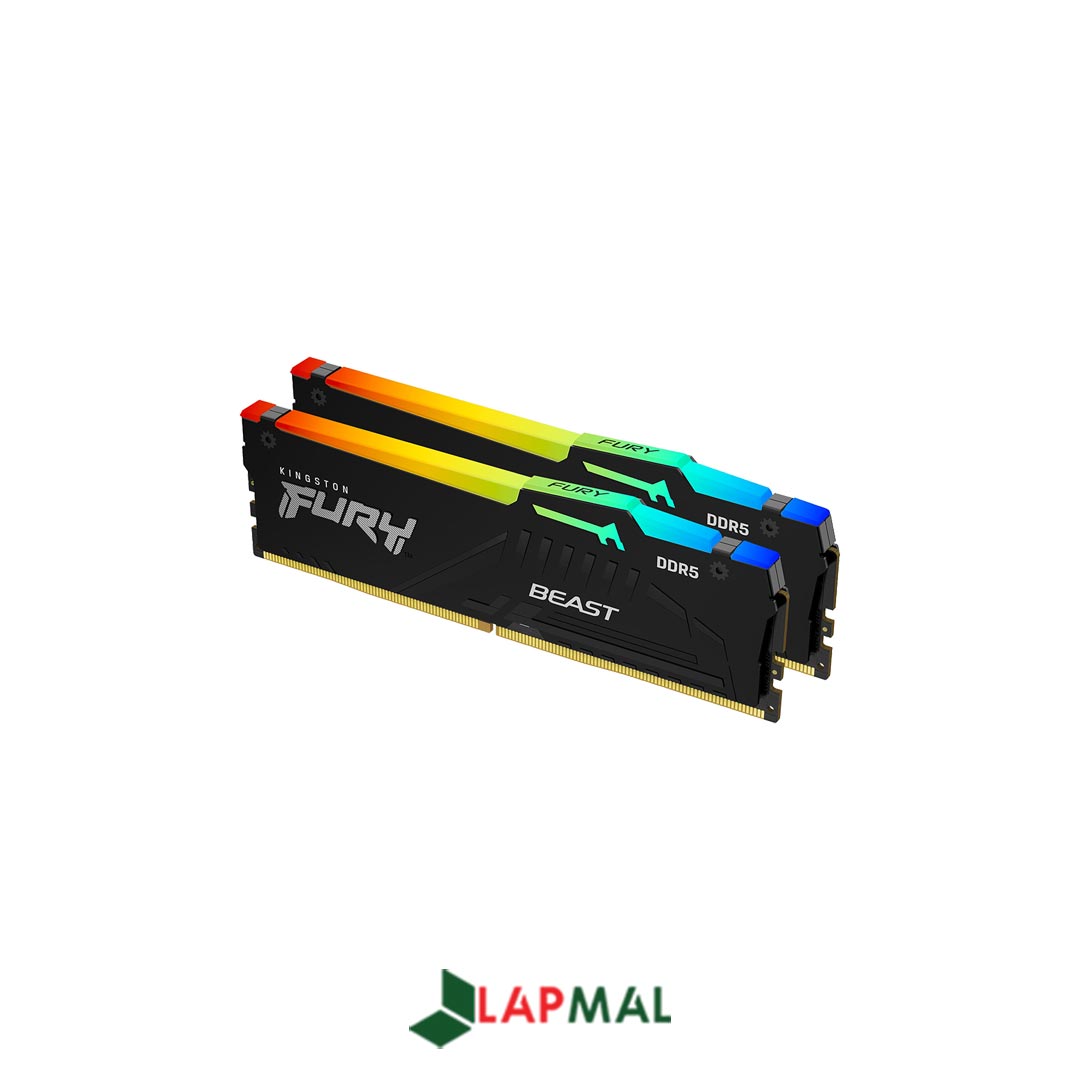 رم دسکتاپ DDR5 دو کاناله 6000 مگاهرتز CL36 کینگستون مدل Fury Beast RGB ظرفیت 32 گیگابایت - تصویر 3