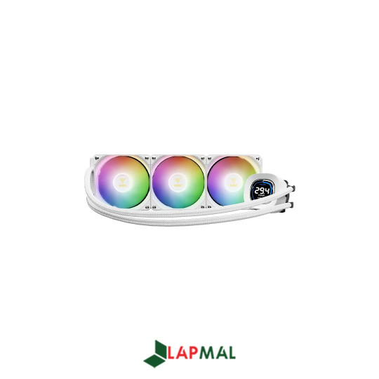 خنک کننده پردازنده گیم دیاس مدل AURA GL360 DIGITAL WH