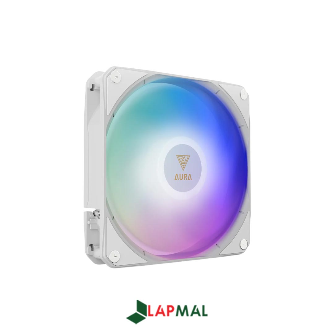 خنک کننده پردازنده گیم دیاس مدل AURA GL360 LCD WH - تصویر 4