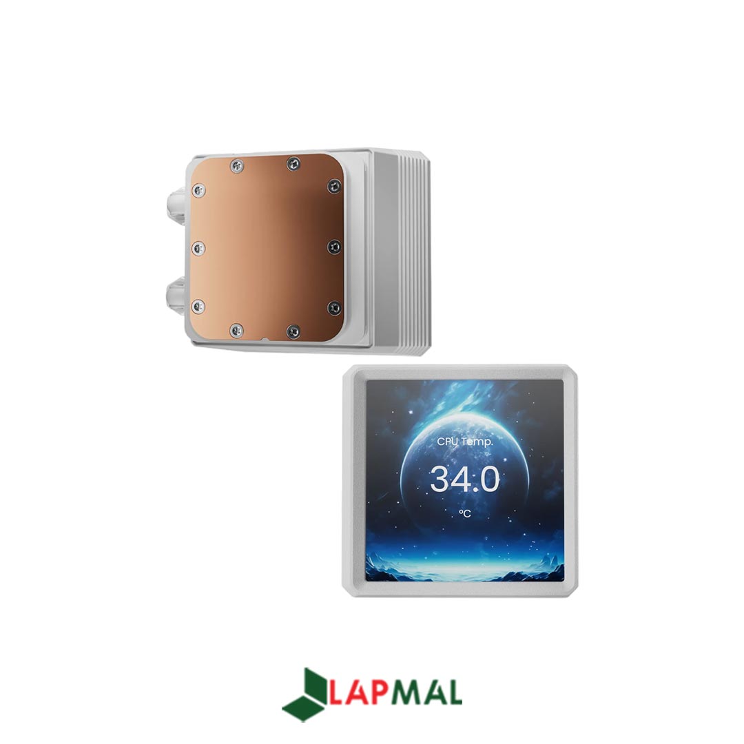 خنک کننده پردازنده گیم دیاس مدل AURA GL360 LCD WH - تصویر 5