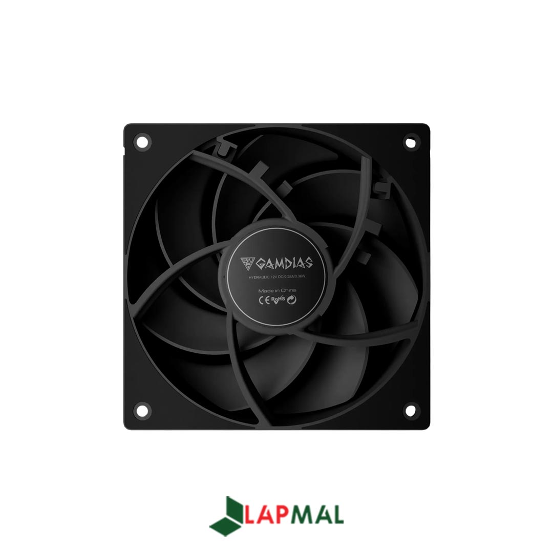 فن کیس گیم دیاس مدل NOTUS M1-1203 بسته 3 عددی - تصویر 4