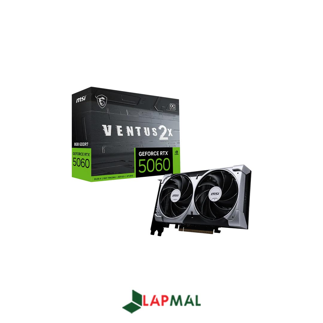 کارت گرافیک ام اس آی مدل GeForce RTX 5060 8G VENTUS 2X OC - تصویر 4