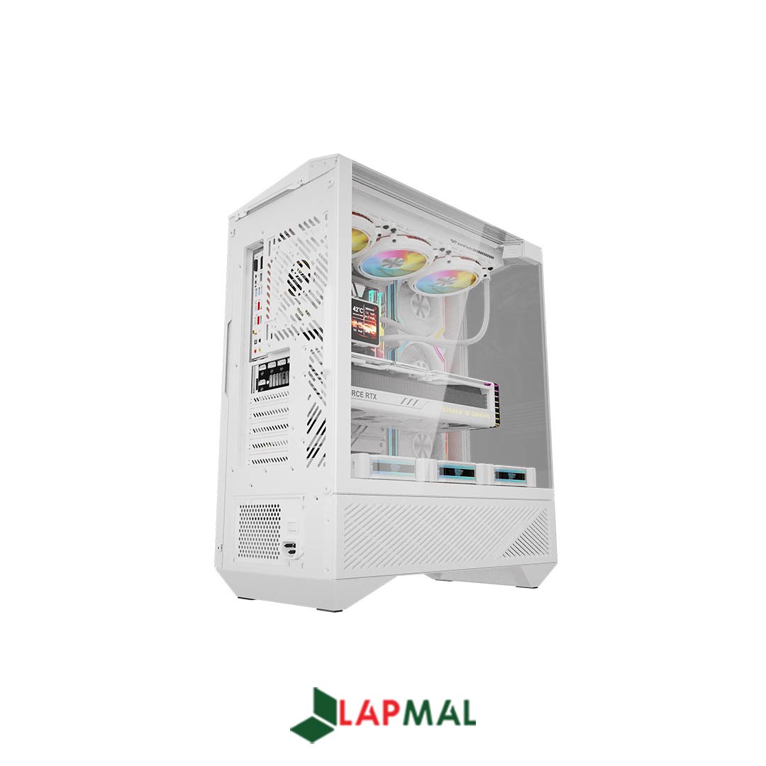 کیس کامپیوتر دارک فلش مدل DY460 ATX White - تصویر 4