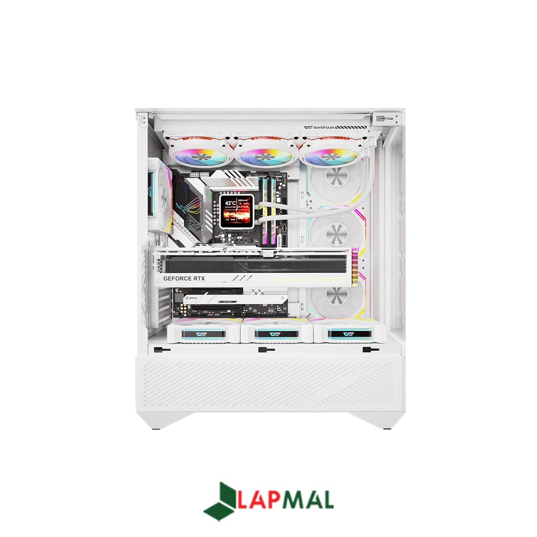 کیس کامپیوتر دارک فلش مدل DY460 ATX White - تصویر 7