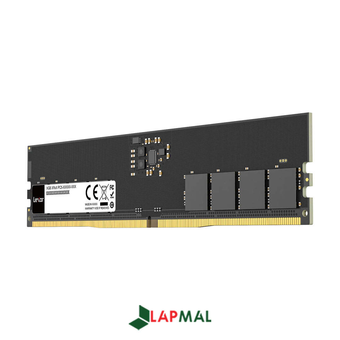 رم دسکتاپ DDR5 تک کاناله 5600 مگاهرتز CL46 لکسار مدل UDIMM ظرفیت 32 گیگابایت - تصویر 2