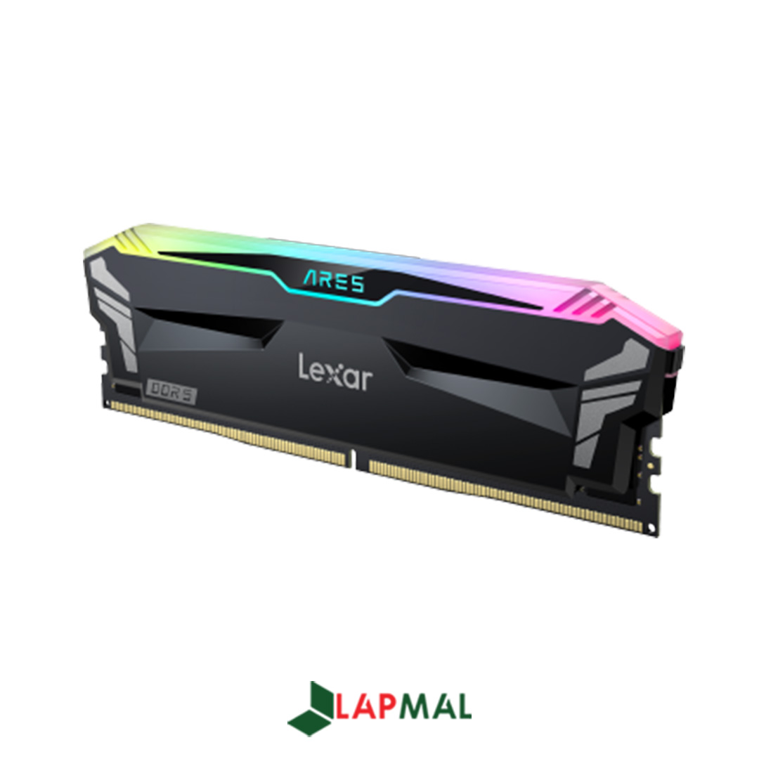 رم دسکتاپ DDR5 دو کاناله 6400 مگاهرتز CL32 لکسار مدل ARES RGB ظرفیت 32 گیگابایت - تصویر 2