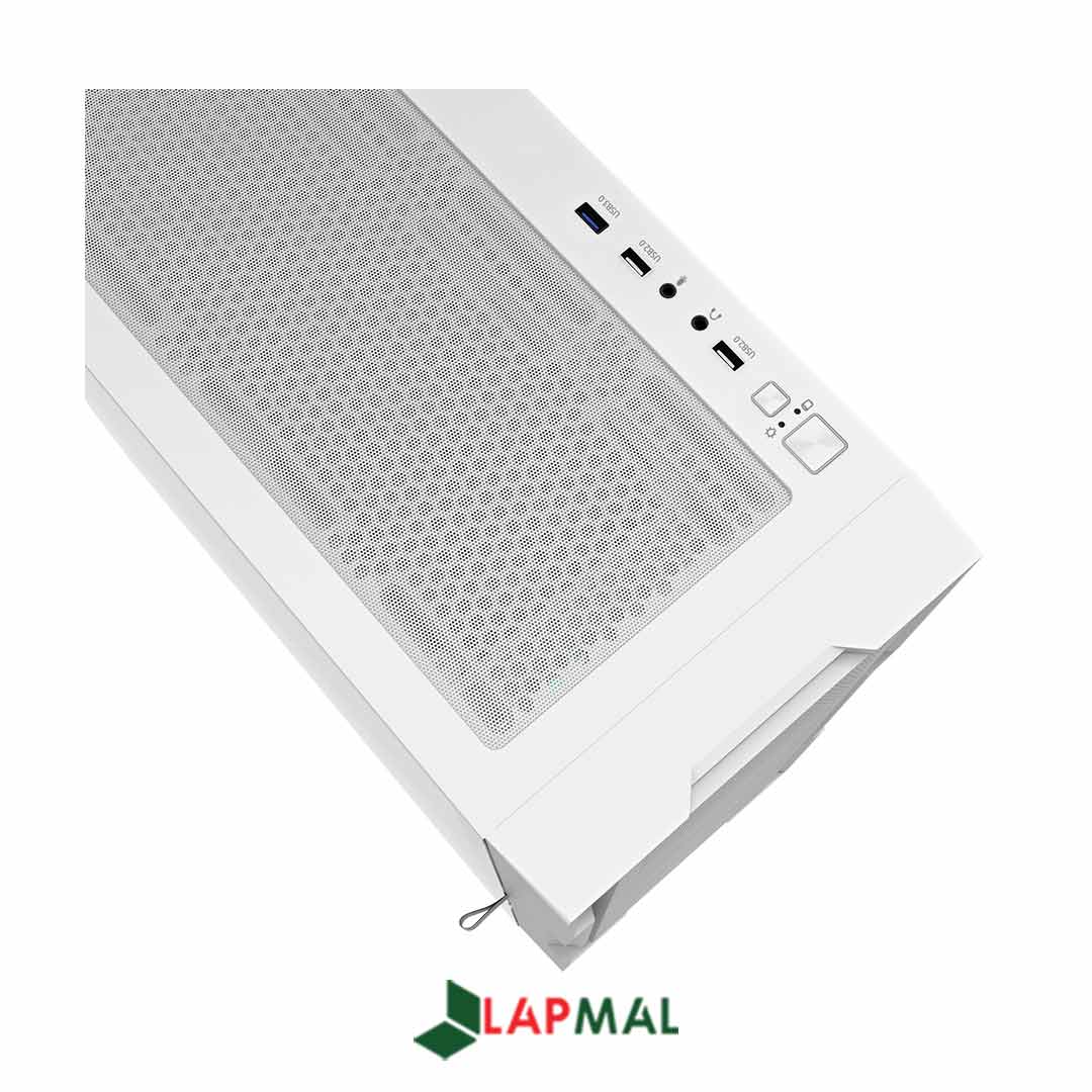 کیس کامپیوتر دارک فلش مدل DK431 MESH E-ATX WH - تصویر 5