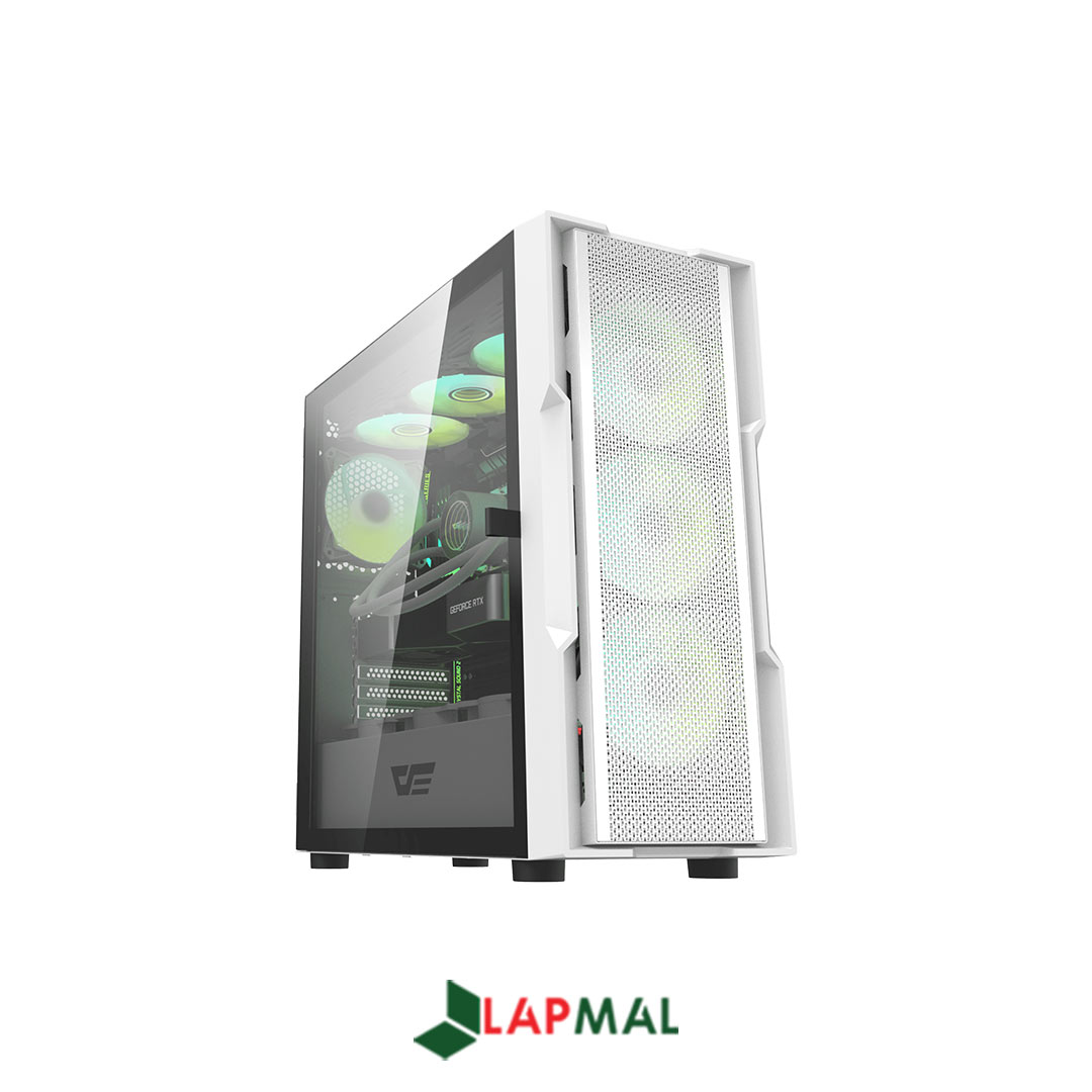 کیس کامپیوتر دارک فلش مدل DK431 MESH E-ATX WH - تصویر 2