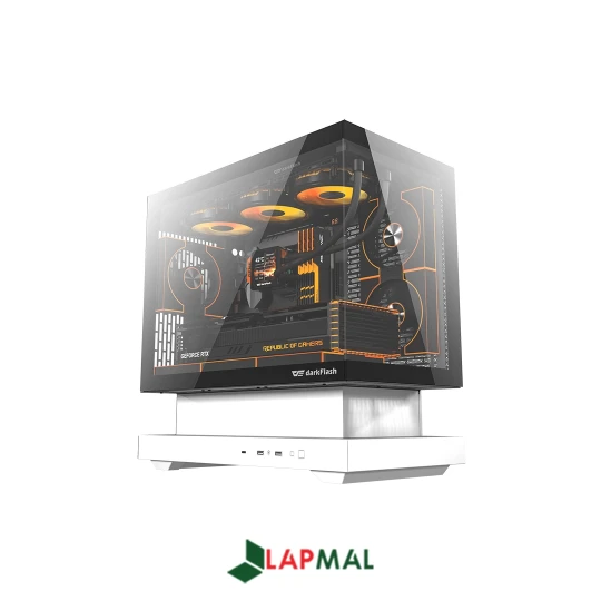 کیس کامپیوتر دارک فلش مدل FLOATRON F1 M-ATX Black & White