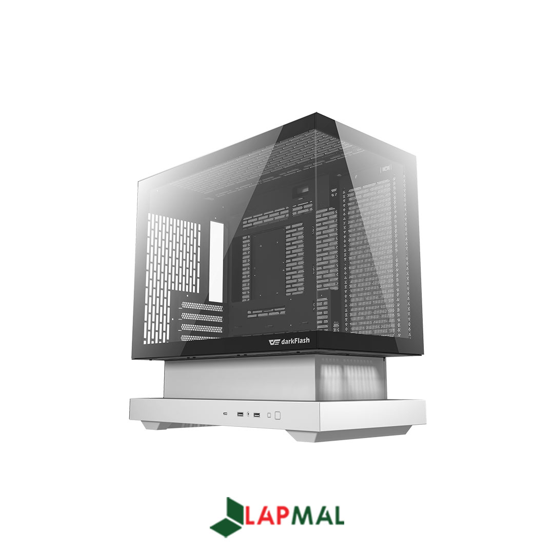 کیس کامپیوتر دارک فلش مدل FLOATRON F1 M-ATX Black & White - تصویر 2