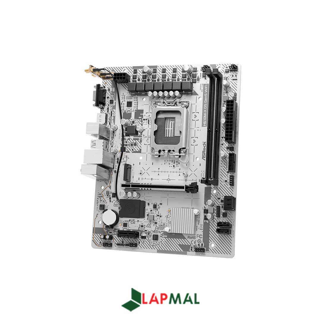 مادربرد ازراک مدل H610M-X D5 Gen5 WiFi - تصویر 3