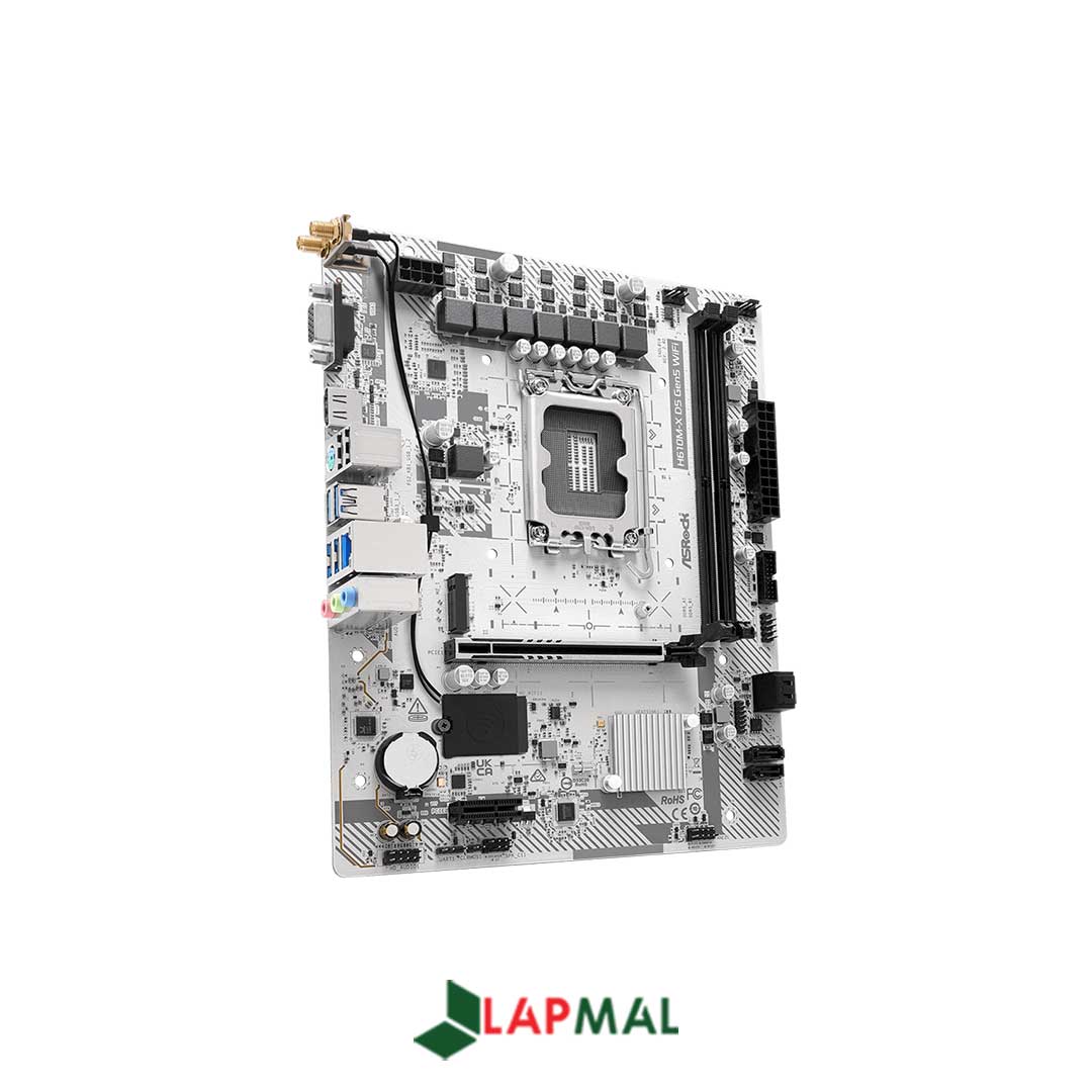 مادربرد ازراک مدل H610M-X D5 Gen5 WiFi - تصویر 2