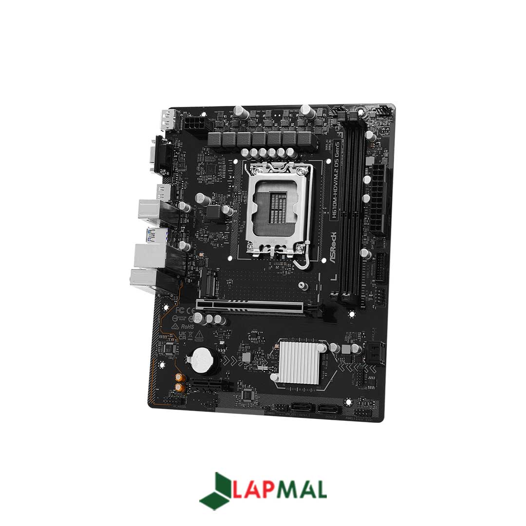 مادربرد ازراک مدل H610M-HDV/M.2 D5 Gen5 - تصویر 4
