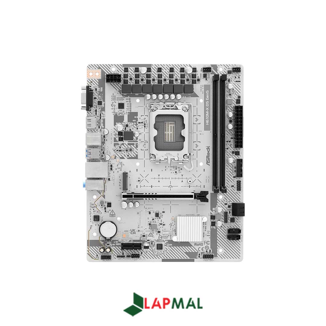 مادربرد ازراک مدل H610M-X D5 Gen5 - تصویر 2