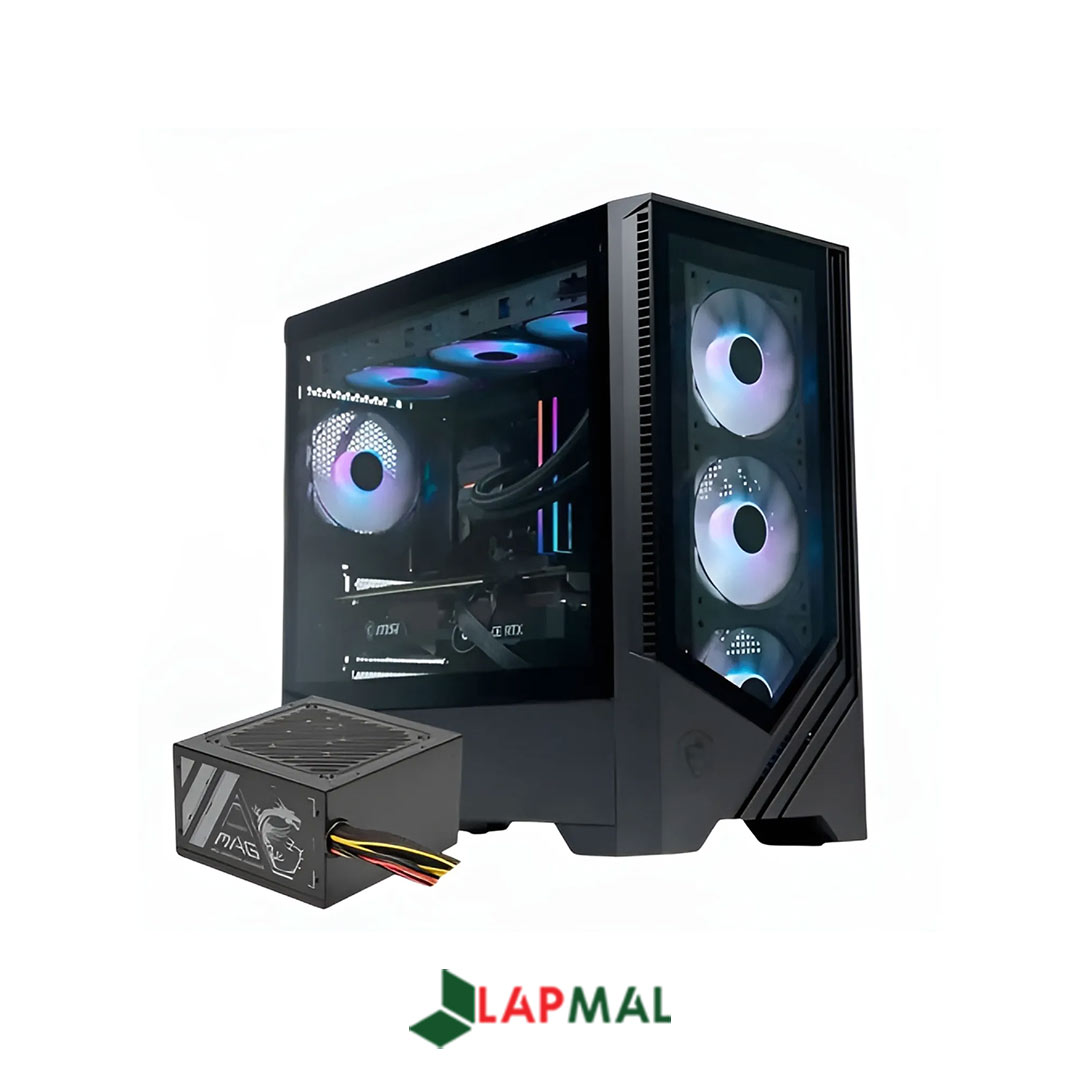 کیس کامپیوتر ام اس آی مدل PAG FORGE M100L همراه منبع تغذیه MAG A500N-H - تصویر 4