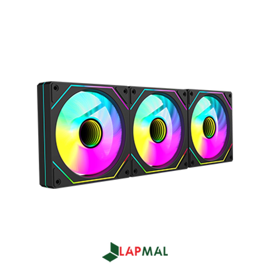 فن کیس ردراگون مدل GC-F015 ARGB Black بسته 3 عددی - تصویر 4