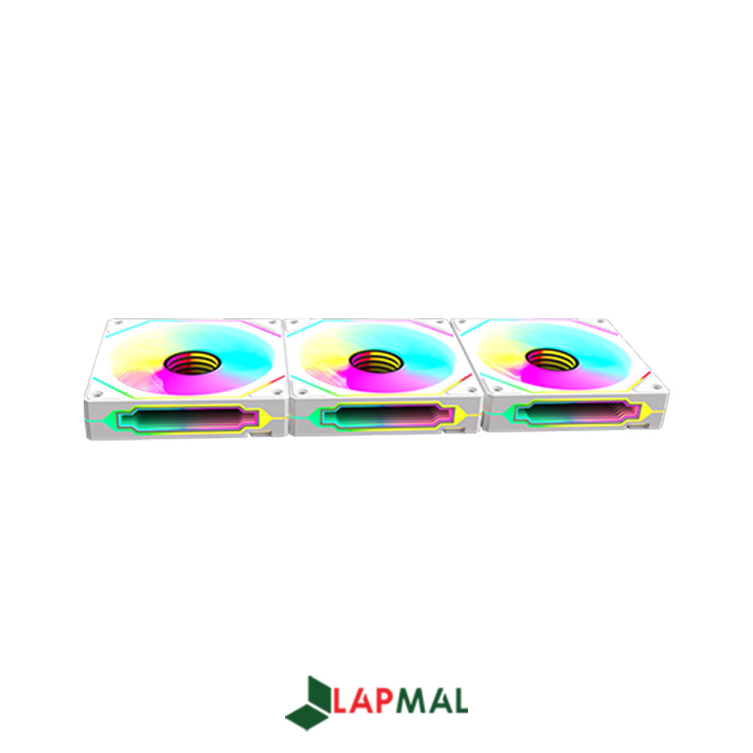 فن کیس ردراگون مدل GC-F015 ARGB White بسته 3 عددی - تصویر 3
