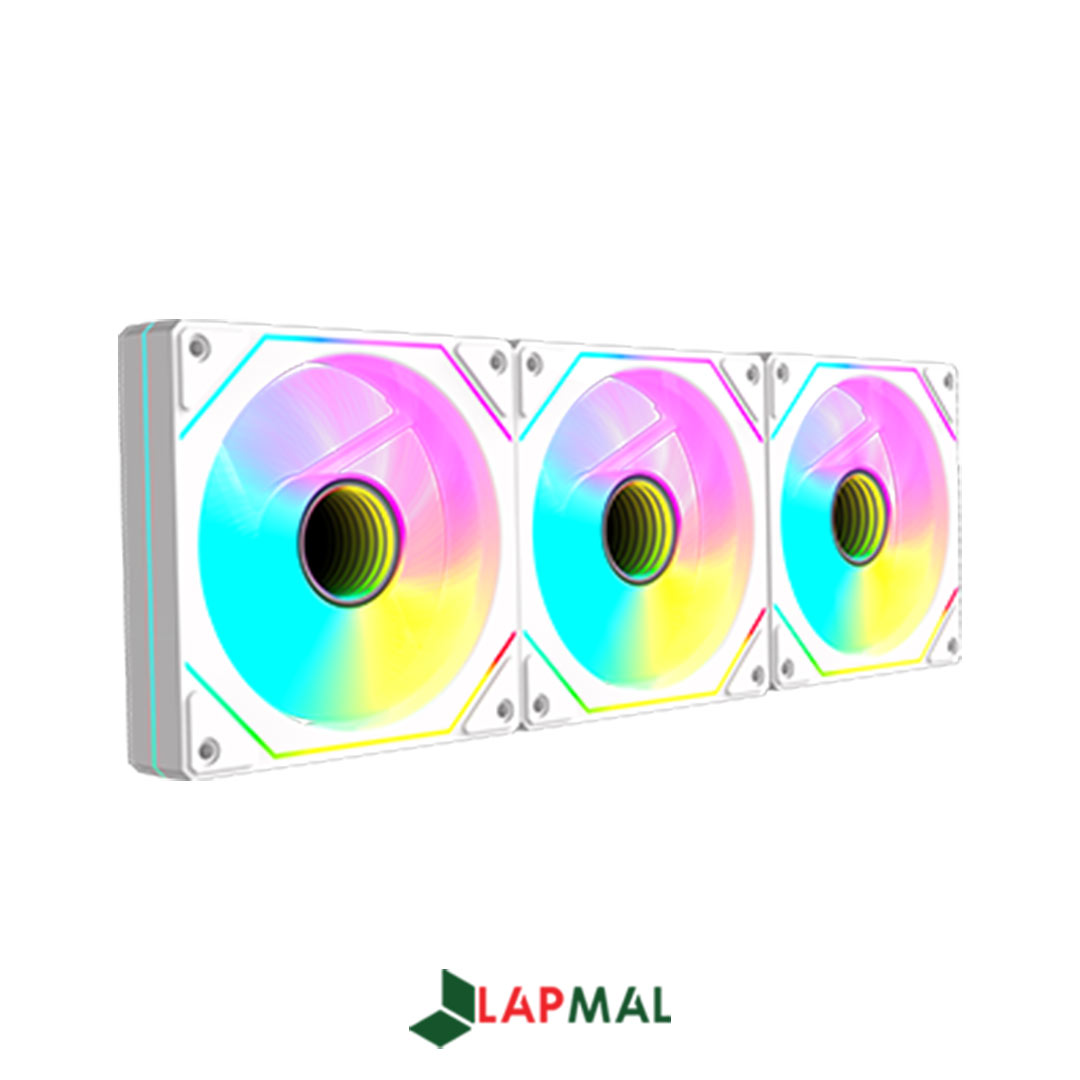 فن کیس ردراگون مدل GC-F015 ARGB White بسته 3 عددی - تصویر 4