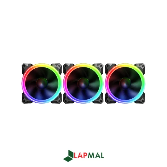 فن کیس ردراگون مدل GC-F008 RGB بسته 3 عددی