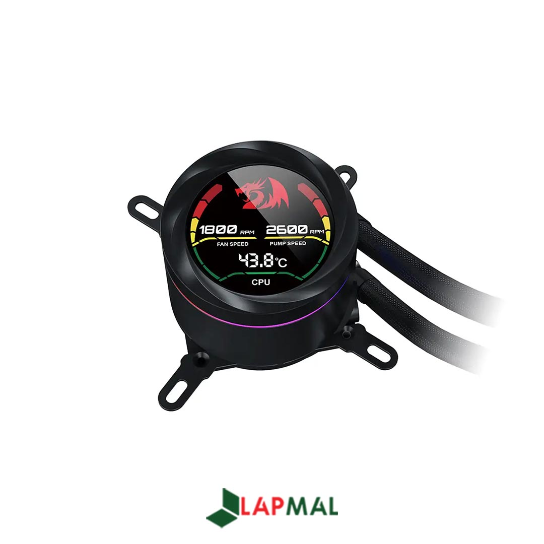 خنک کننده پردازنده ردراگون مدل CCW-1017 360 ARGB Black - تصویر 5