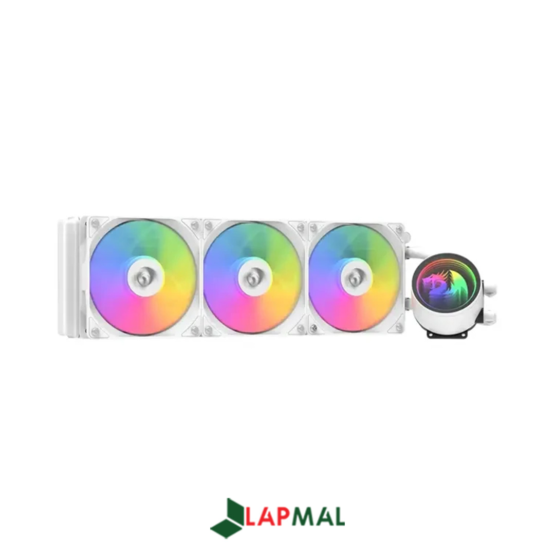 خنک کننده پردازنده ردراگون مدل CCW-3013 360 ARGB White - تصویر 2
