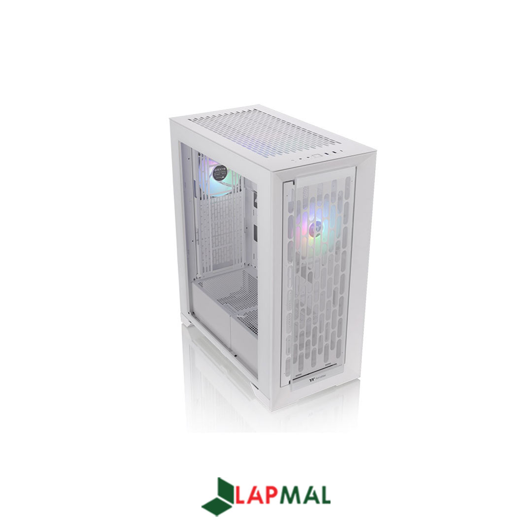 کیس کامپیوتر ترمالتیک مدل CTE T500 TG ARGB SNOW White - تصویر 2