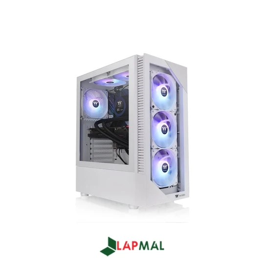 کیس کامپیوتر ترمالتیک مدل View 200 TG ARGB SNOW White